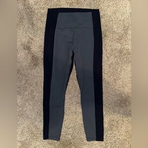 Athleta Navy Transcend Leggings